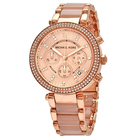 michael kors uhr ersatzteile mk mk5896|Parker Rose Gold.